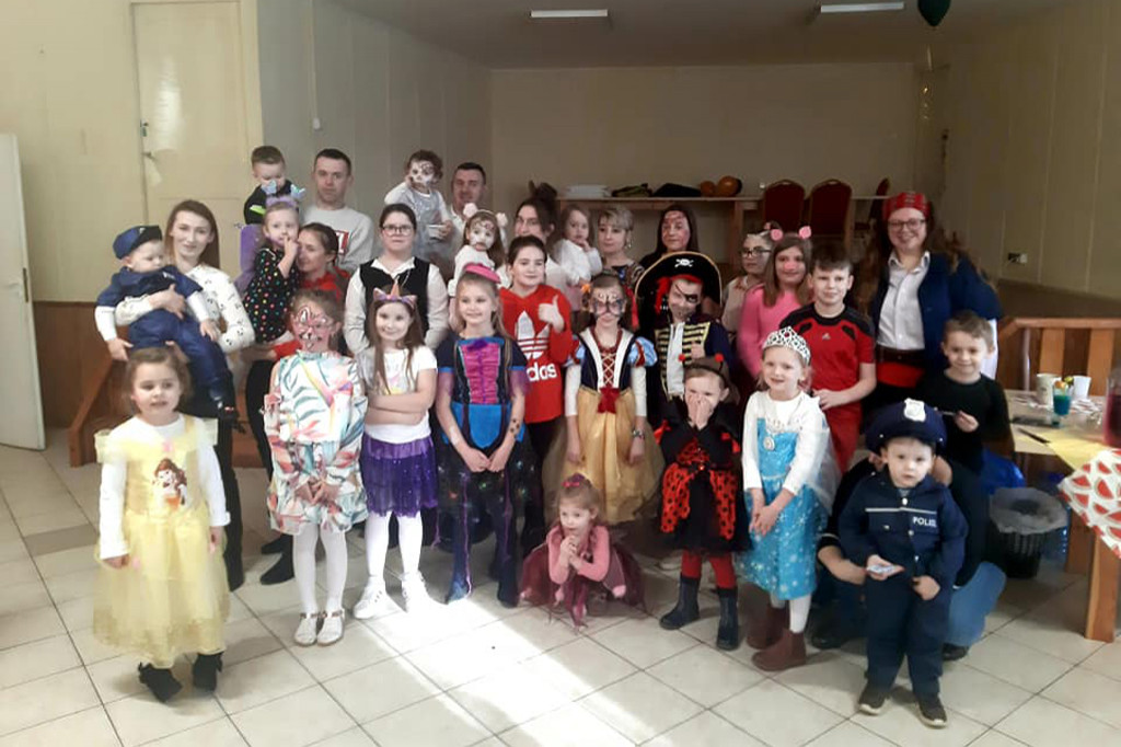 Bal przebierańców w Trzebczu Szlacheckim