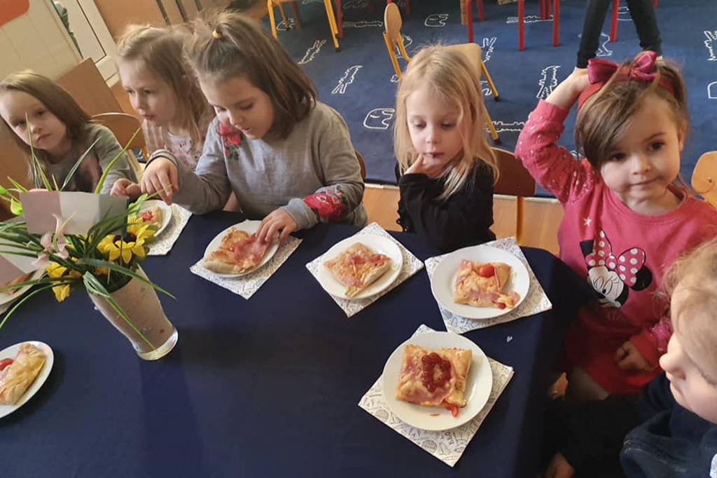 Przedszkolaki z Calineczki obchodziły Międzynarodowy Dzień Pizzy