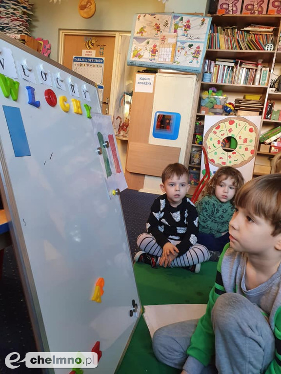 Przedszkolaki z Calineczki obchodziły Międzynarodowy Dzień Pizzy