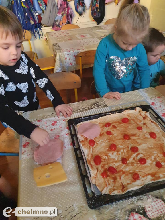 Przedszkolaki z Calineczki obchodziły Międzynarodowy Dzień Pizzy