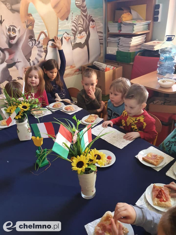 Przedszkolaki z Calineczki obchodziły Międzynarodowy Dzień Pizzy