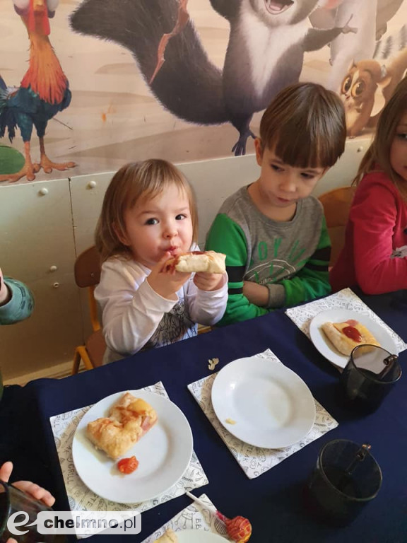 Przedszkolaki z Calineczki obchodziły Międzynarodowy Dzień Pizzy