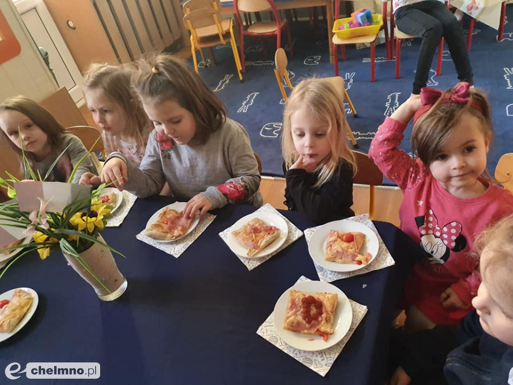 Przedszkolaki z Calineczki obchodziły Międzynarodowy Dzień Pizzy