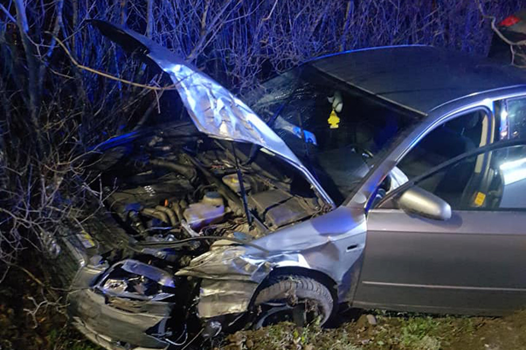 Kolizja BMW z AUDI, na szczęście nikt nie odniósł obrażeń