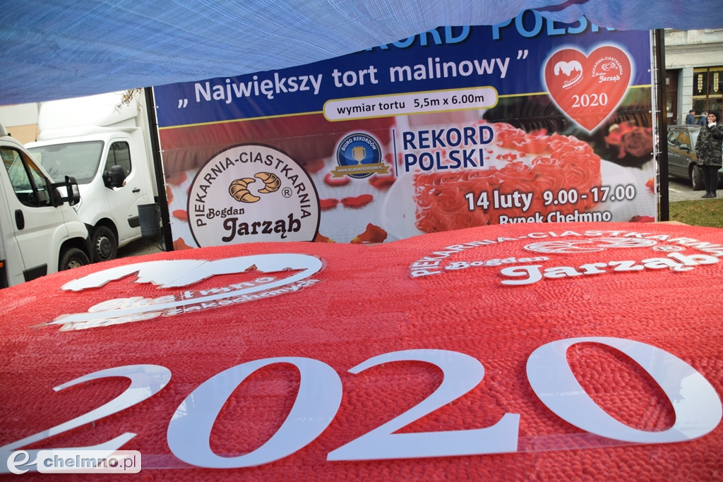 Bijemy słodki rekord! Powstaje największy tort malinowy