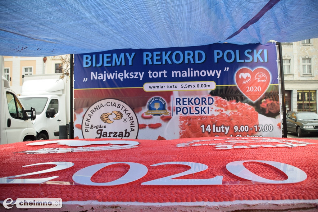 Bijemy słodki rekord! Powstaje największy tort malinowy