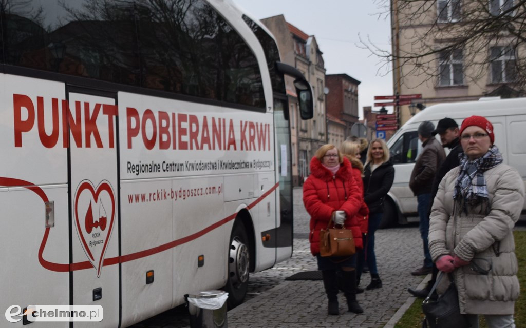 Oddali dziś krew w szczytnym celu