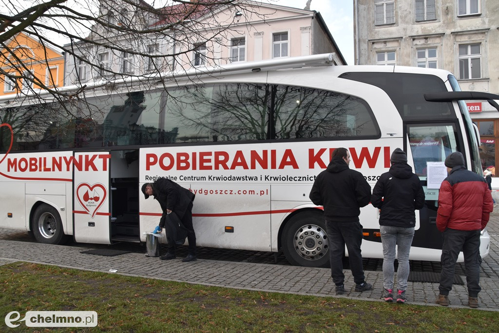 Oddali dziś krew w szczytnym celu