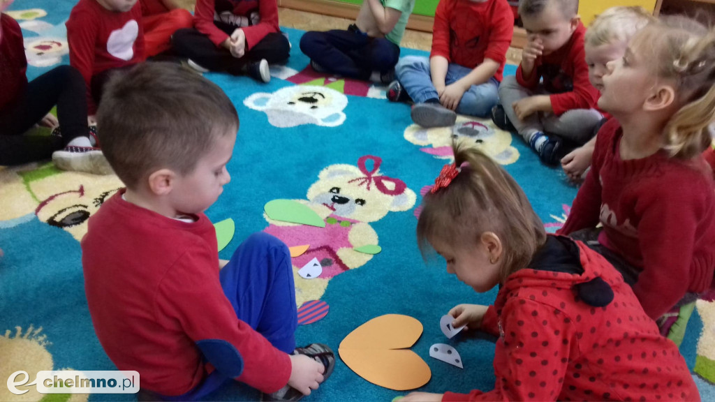 Święto zakochanych u przedszkolaków w Starogrodzie