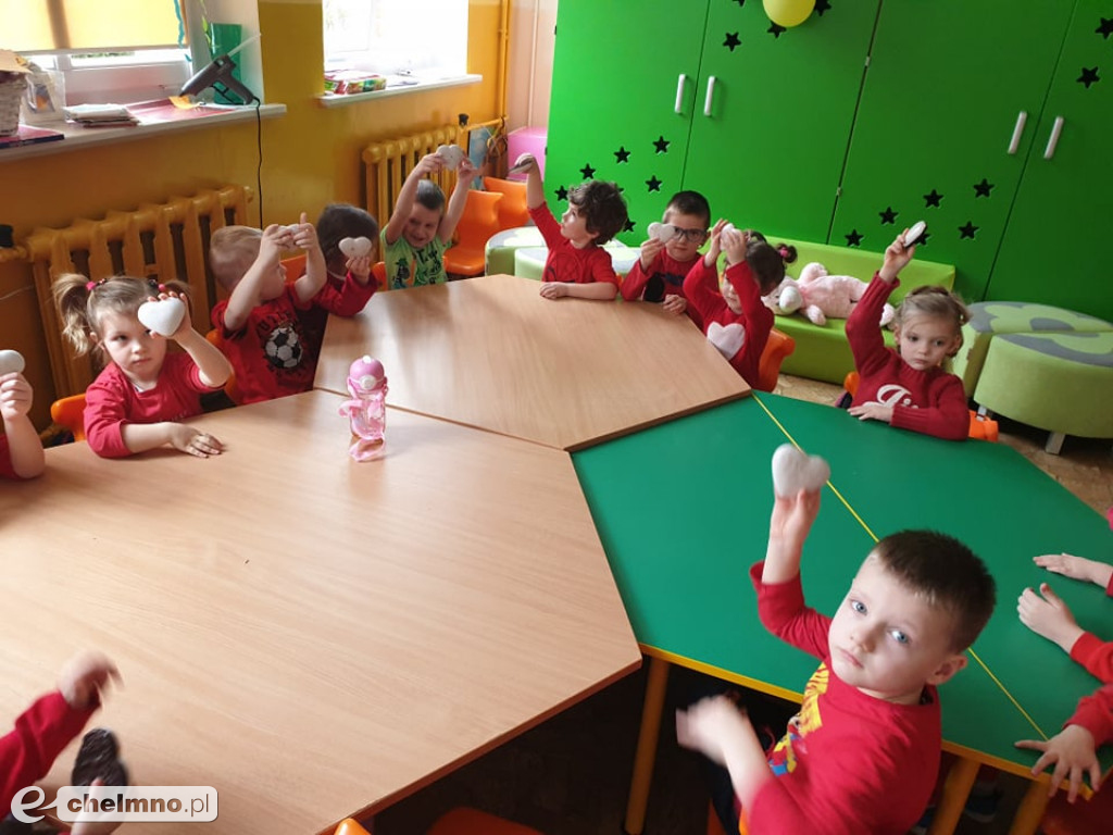 Święto zakochanych u przedszkolaków w Starogrodzie
