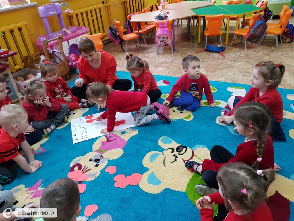 Święto zakochanych u przedszkolaków w Starogrodzie