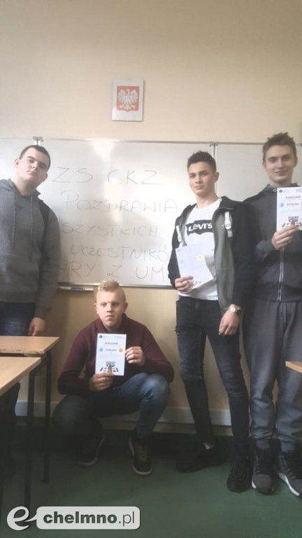 Rozgrywki edukacyjne w ZS CKZ w Grubnie