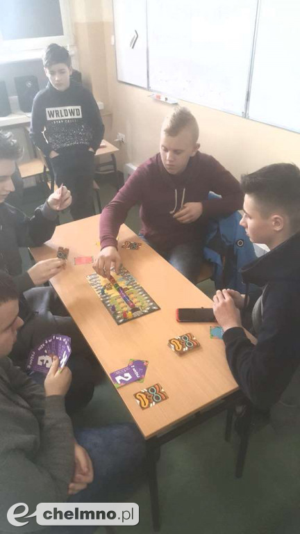 Rozgrywki edukacyjne w ZS CKZ w Grubnie