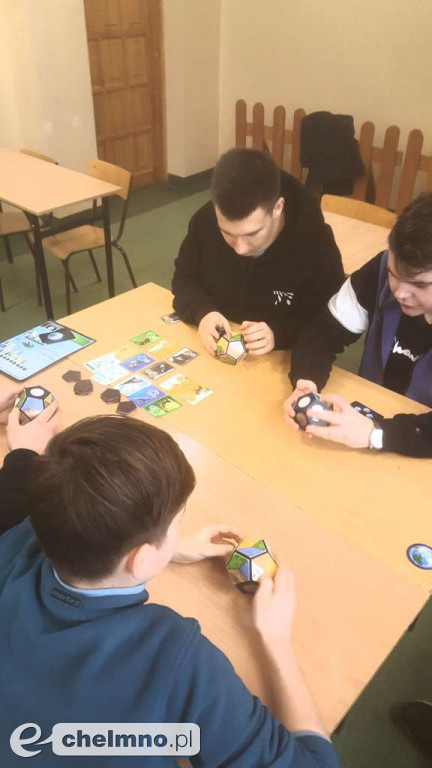 Rozgrywki edukacyjne w ZS CKZ w Grubnie