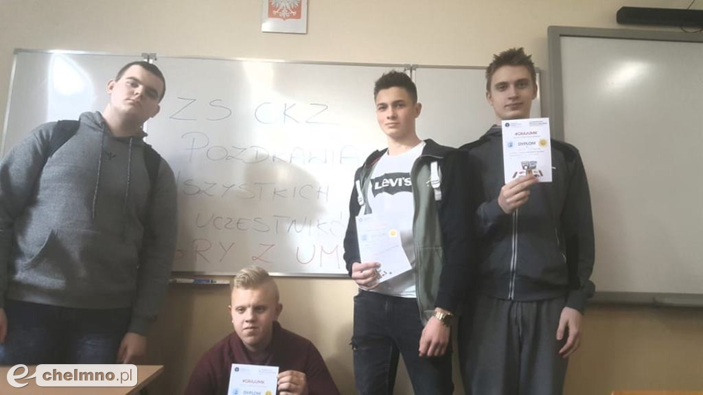 Rozgrywki edukacyjne w ZS CKZ w Grubnie
