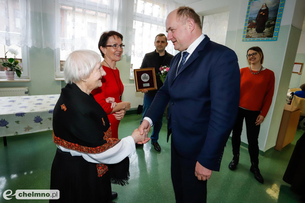 Medal Unitas Durat dla stulatki pani Kamili