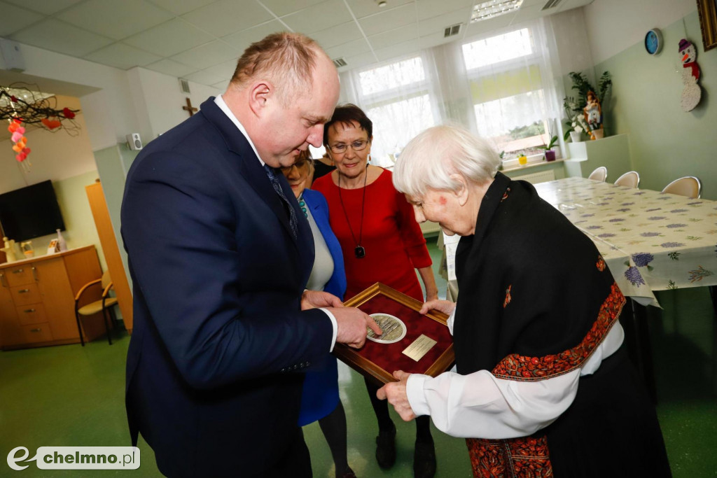 Medal Unitas Durat dla stulatki pani Kamili