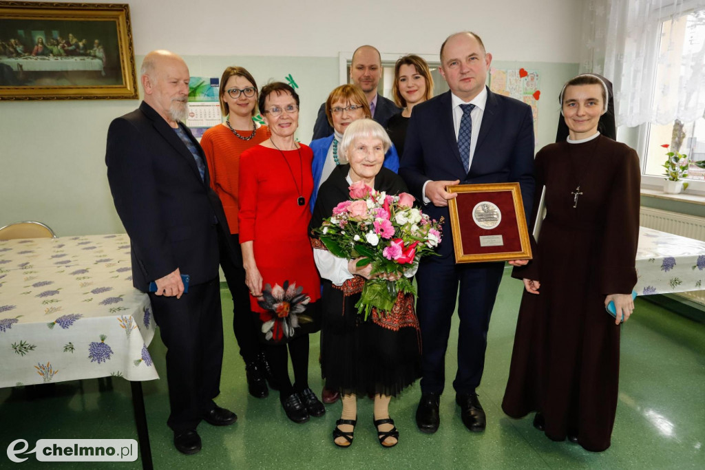 Medal Unitas Durat dla stulatki pani Kamili
