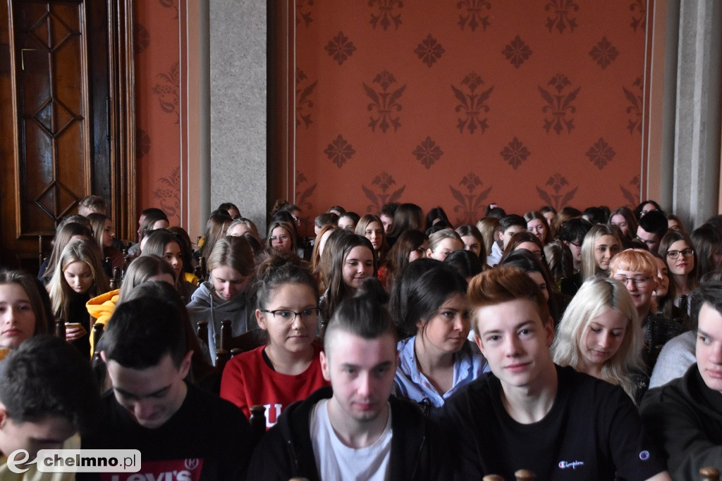 Spotkanie z polarniczką Dagmarą Bożek w ogólniaku