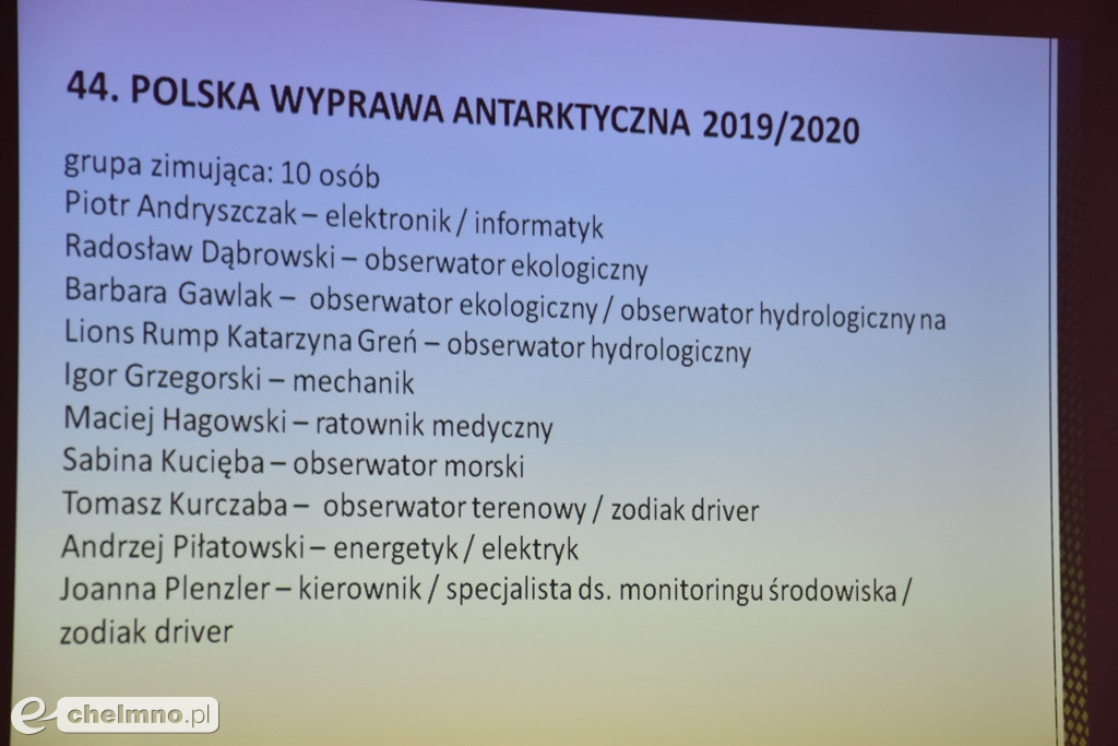 Spotkanie z polarniczką Dagmarą Bożek w ogólniaku