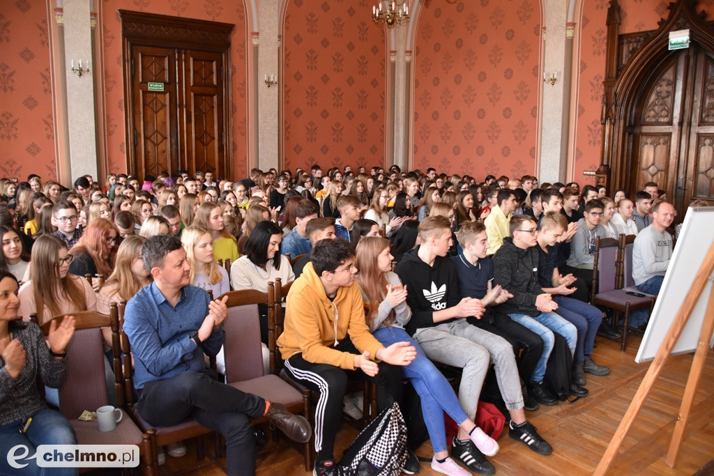 Spotkanie z polarniczką Dagmarą Bożek w ogólniaku