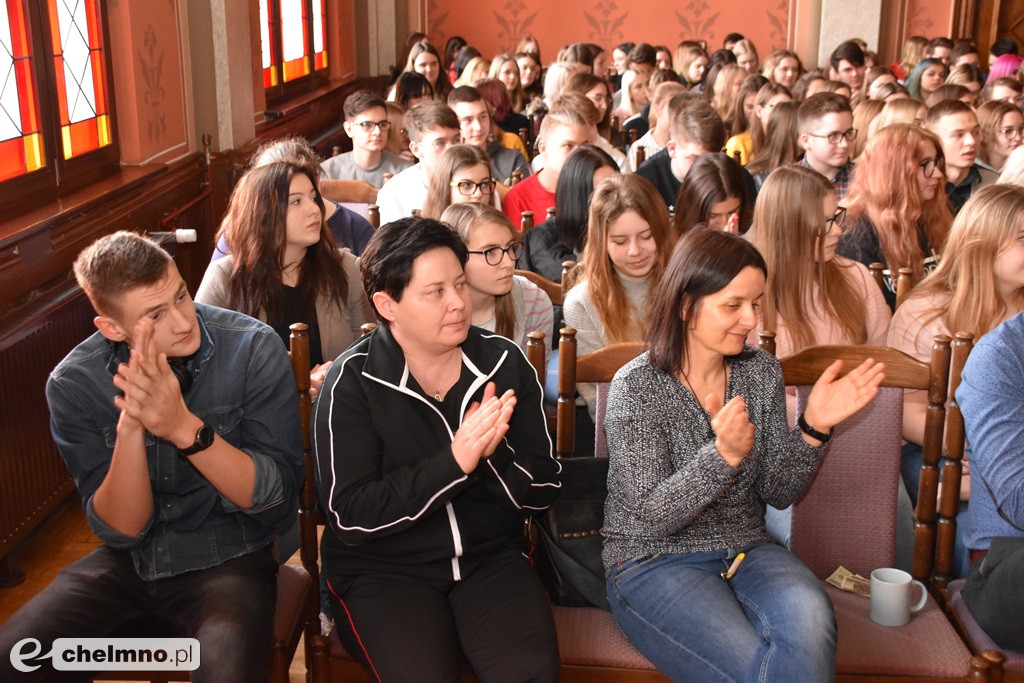 Spotkanie z polarniczką Dagmarą Bożek w ogólniaku