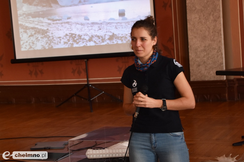 Spotkanie z polarniczką Dagmarą Bożek w ogólniaku