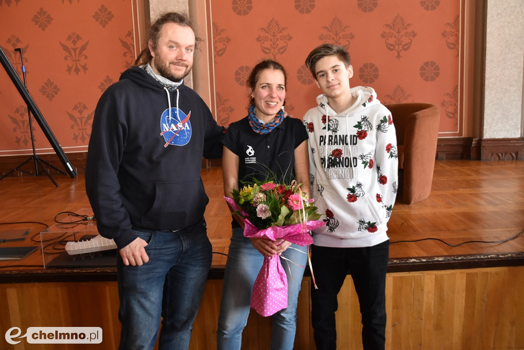Spotkanie z polarniczką Dagmarą Bożek w ogólniaku