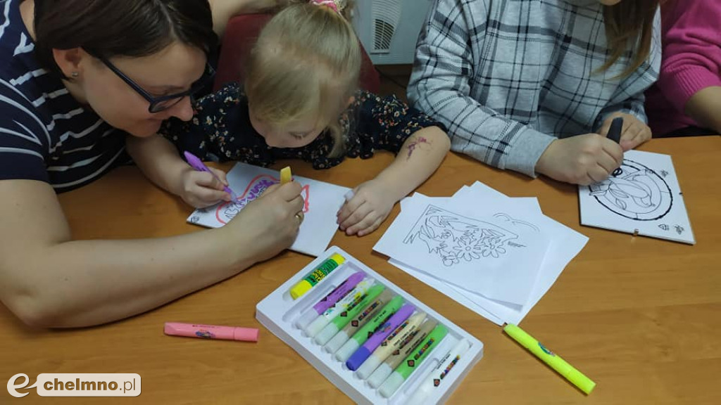 Zajęcia świetlicowe organizowane przez GOK