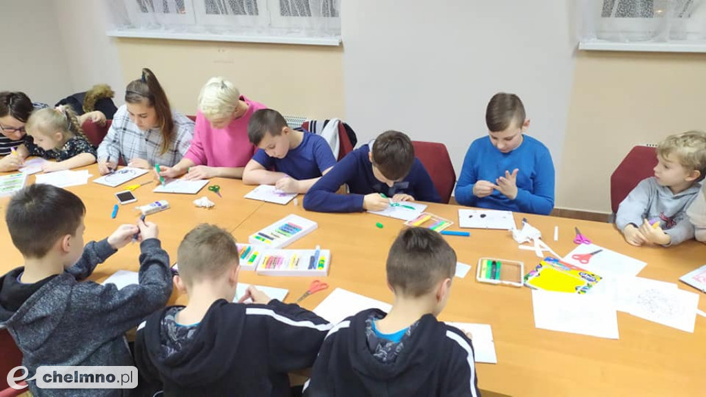 Zajęcia świetlicowe organizowane przez GOK