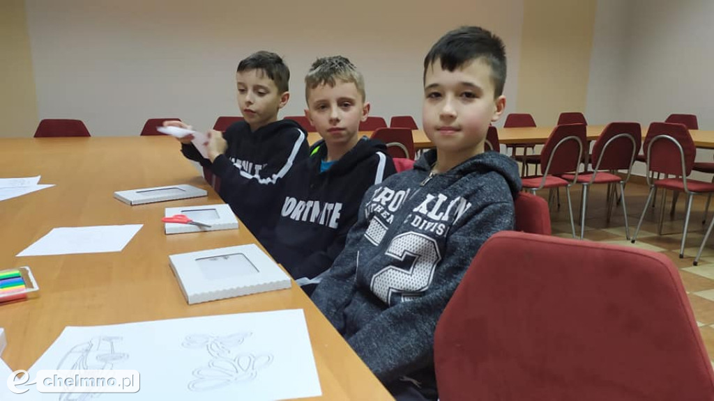 Zajęcia świetlicowe organizowane przez GOK