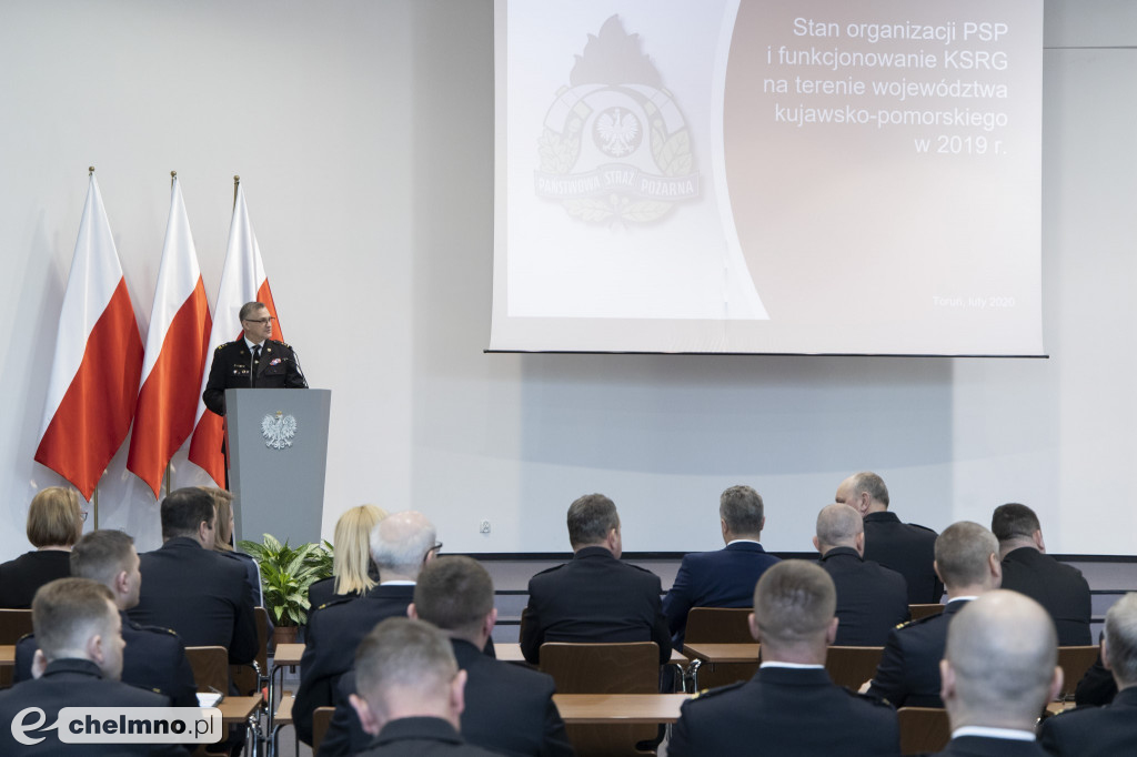 Podsumowali działalność straży pożarnej w województwie