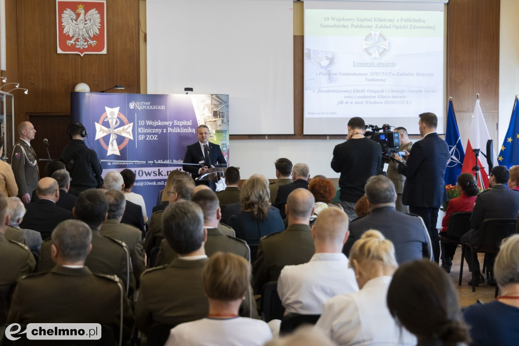 Bydgoski szpital wojskowy zyskał do diagnostyki raka Gammakamerę SPECT CT