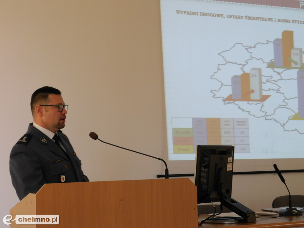 Wspólna narada z przedstawicielami różnych służb mundurowych