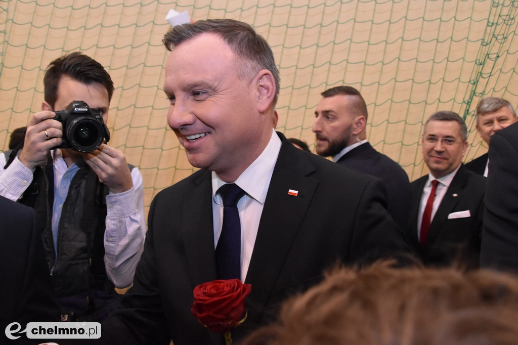 Prezydent Andrzej Duda odwiedził Chełmno