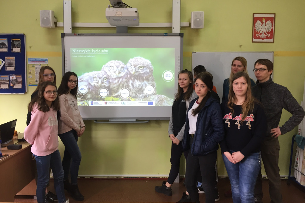 Ciekawe zajęcia z EKOLIDERAMI z Zespołu Parków Krajobrazowych nad Dolną Wisłą