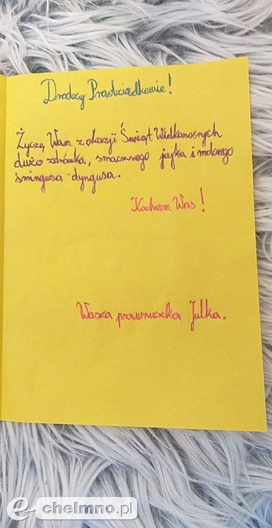 Wielkanocny czas z niespodziankami od uczniów z Jedynki