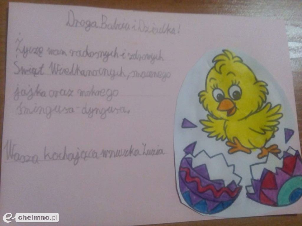 Wielkanocny czas z niespodziankami od uczniów z Jedynki