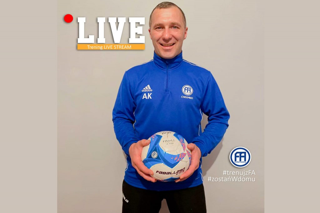 Football Academy Chełmno zaprasza dzisiaj na trening LIVE