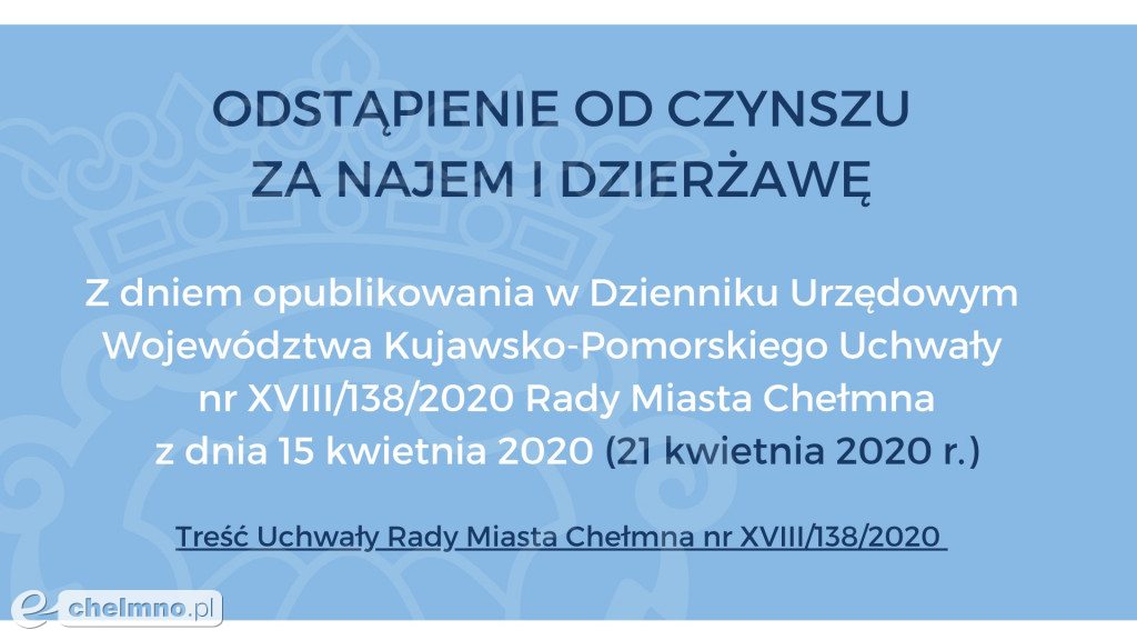 Formy wsparcia dla przedsiębiorców z Gminy Miasto Chełmno