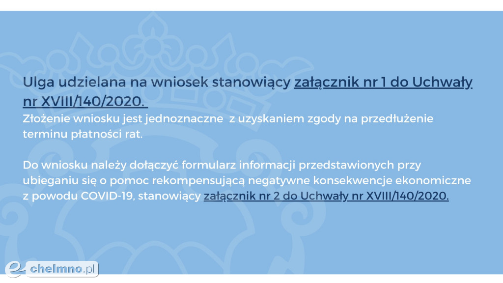 Formy wsparcia dla przedsiębiorców z Gminy Miasto Chełmno