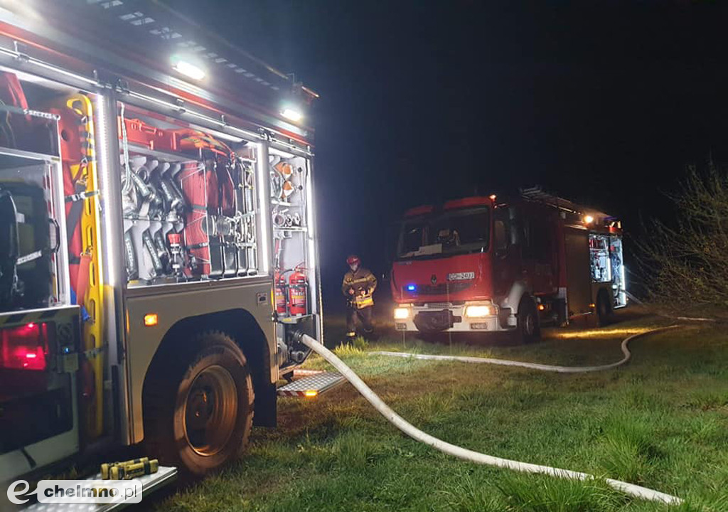 Pożary w powiecie chełmińskim