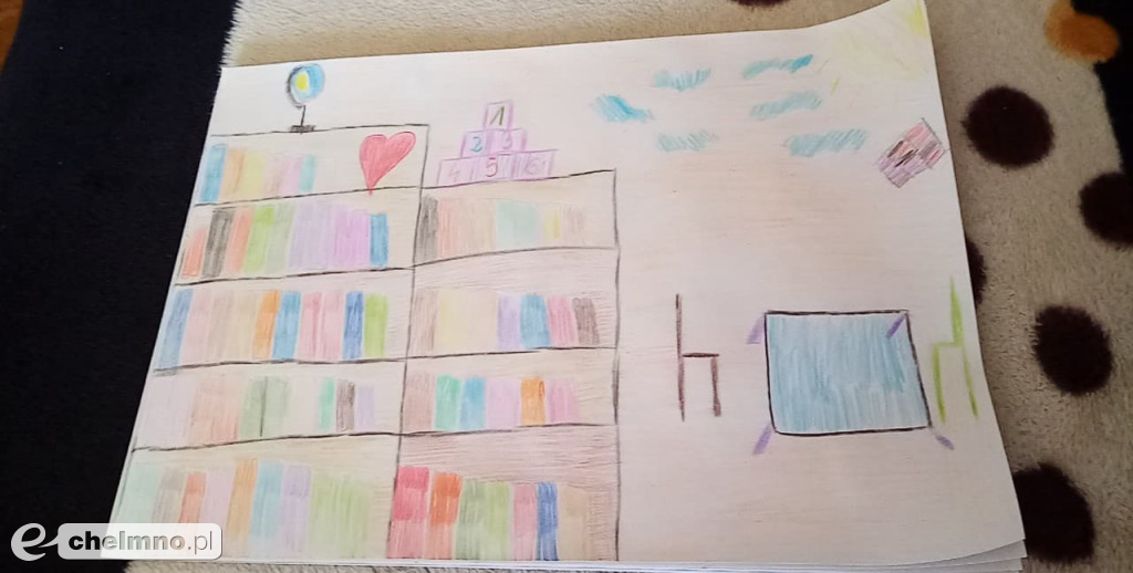 Uczniowie z Jedynki przygotowali prace z okazji Tygodnia Bibliotek