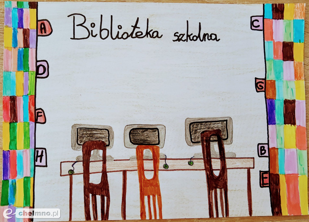 Uczniowie z Jedynki przygotowali prace z okazji Tygodnia Bibliotek