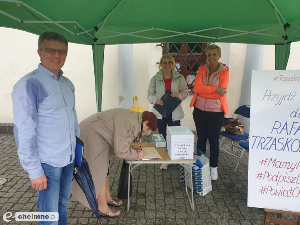 Trwa akcja zbierania podpisów dla Rafała Trzaskowskiego