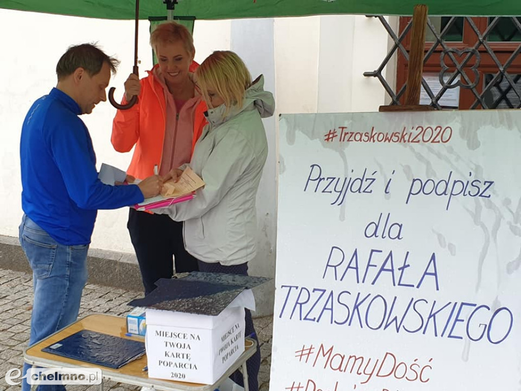 Trwa akcja zbierania podpisów dla Rafała Trzaskowskiego