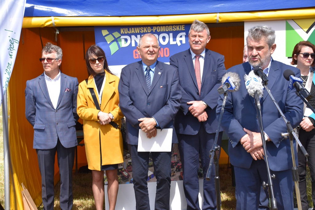 Minister Ardanowski na Dniach Pola w Grubnie
