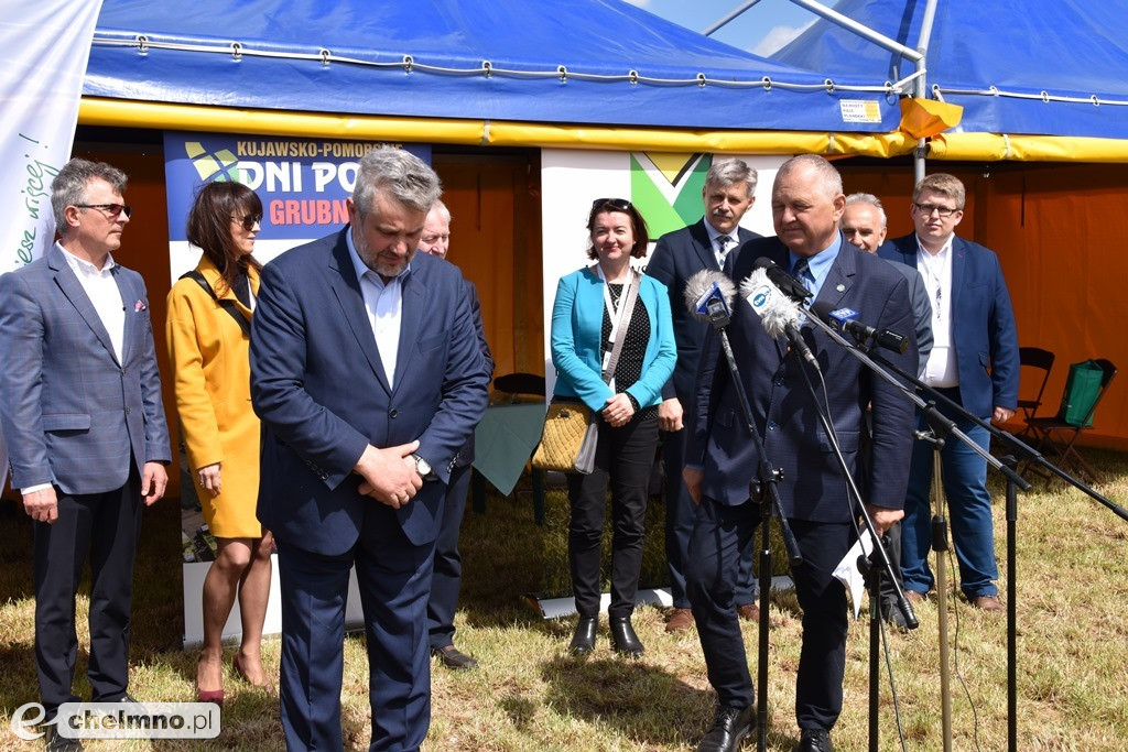 Minister Ardanowski na Dniach Pola w Grubnie