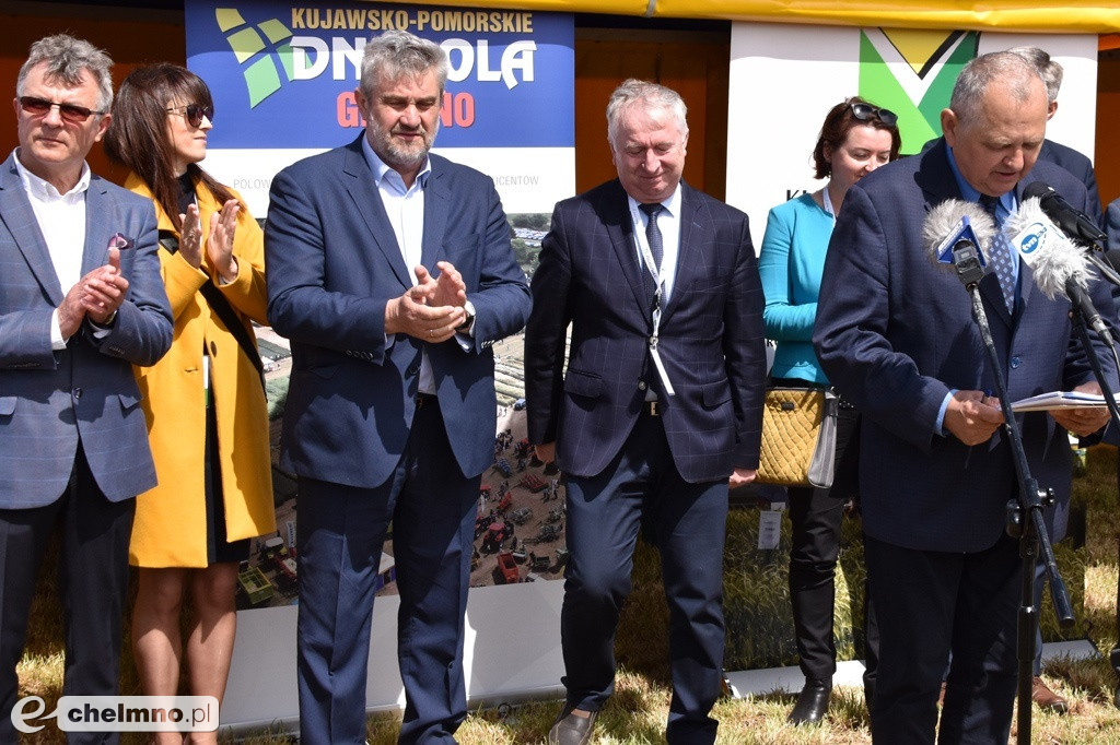 Minister Ardanowski na Dniach Pola w Grubnie