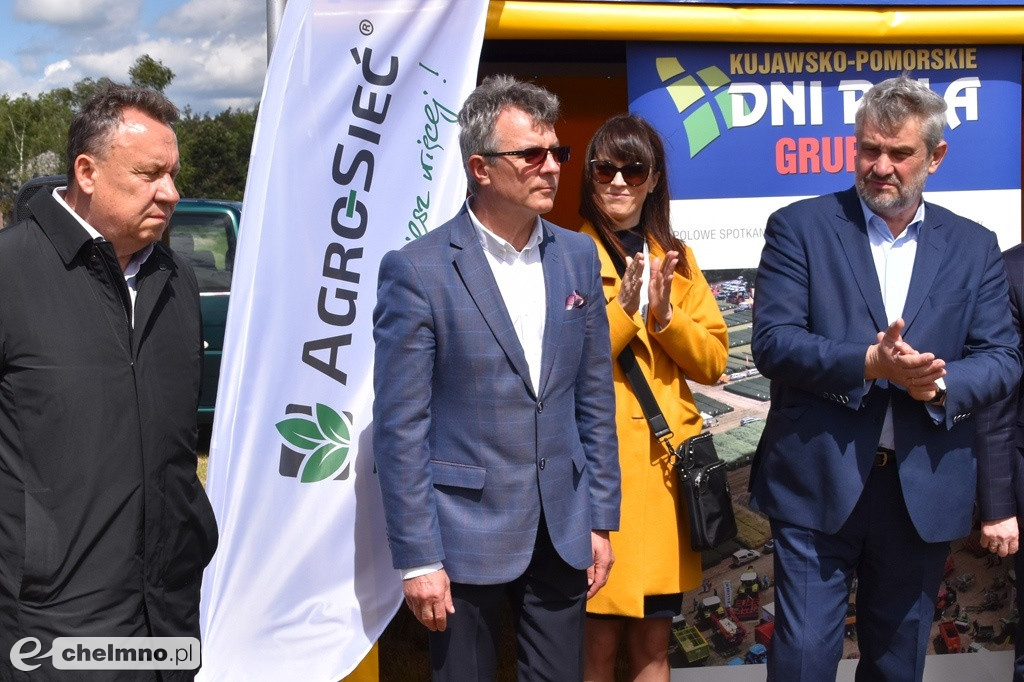 Minister Ardanowski na Dniach Pola w Grubnie